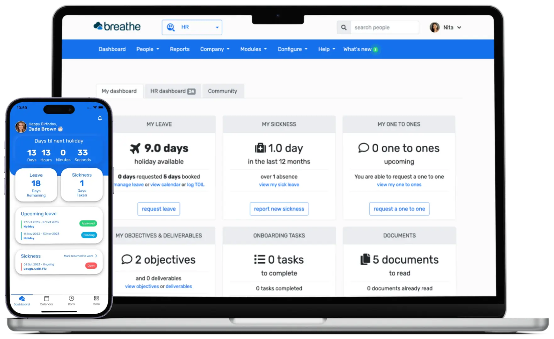 Best HR Software HRIS UK Hosted HR Software Solution Breathe